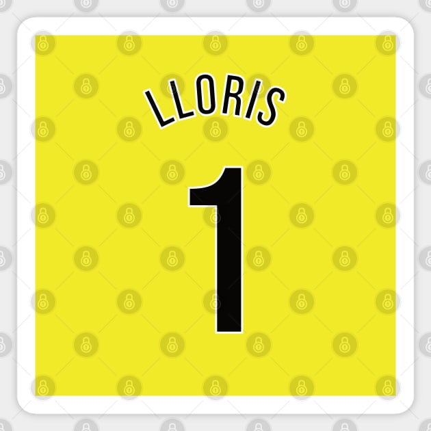 Lloris 1 Home Kit - 22/23 Season Sticker by GotchaFace